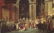 Jacques-Louis  David Consecration of the Emperor Napoleon (mk05) oil painting artist